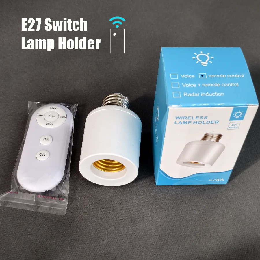Baby Nursery Lamp - E27/E26 Wireless Remote Control Smart Timer