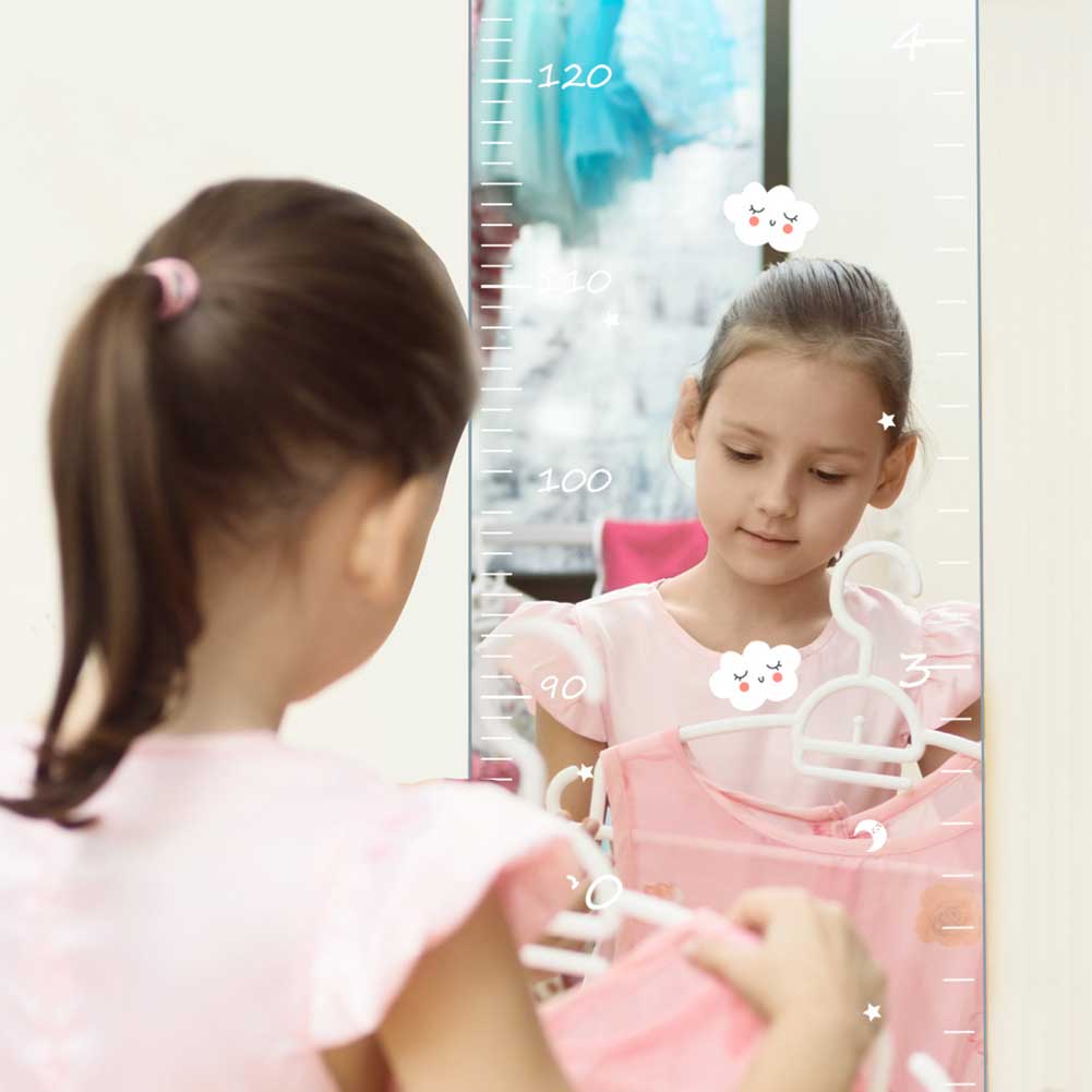 Growth Chart Ruler - Growth Chart Mirror For Kids Multifuncional
