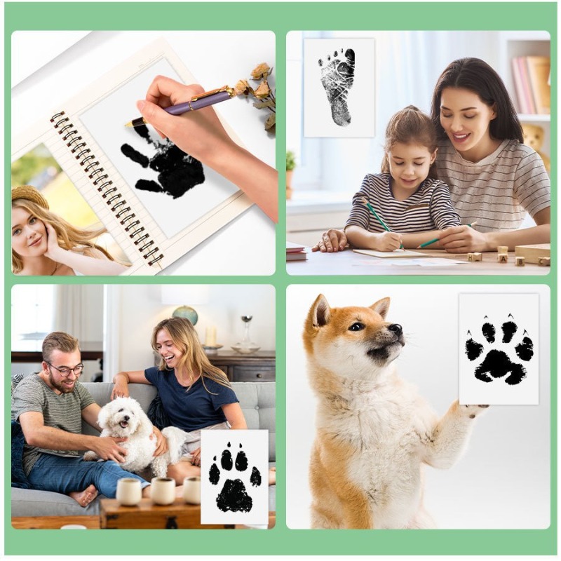 1pcs DIY Hand and Footprint Ki - огляд і ціна Footprint Ink Kit