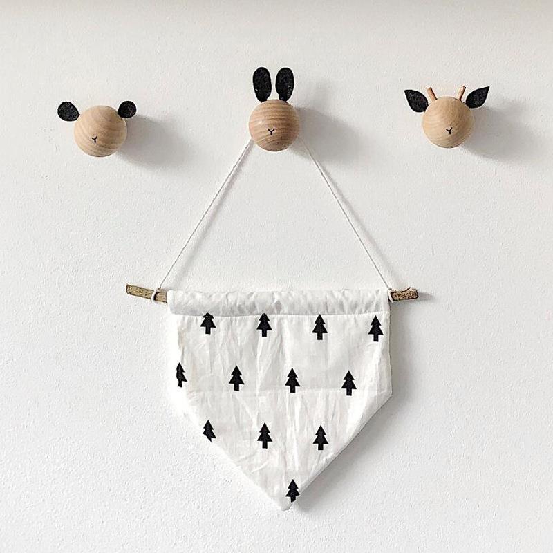 Modern Minimalist Wooden Hook  - огляд і ціна Baby Nursery Hooks