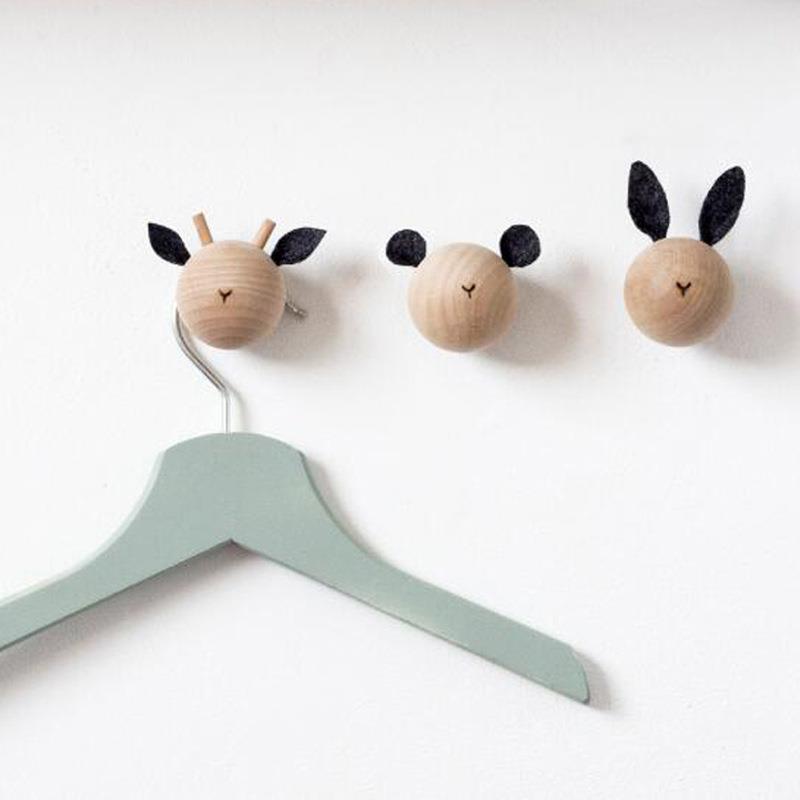 Modern Minimalist Wooden Hook  - огляд і ціна Baby Nursery Hooks