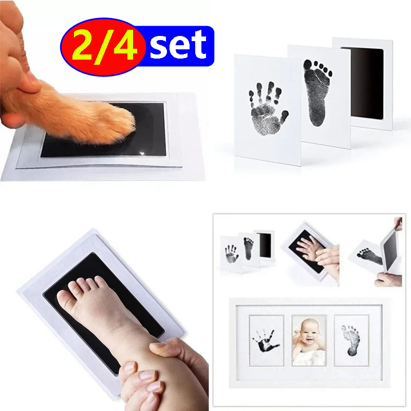 Baby Care Non-Toxic Baby Handp - огляд і ціна Footprint Ink Kit