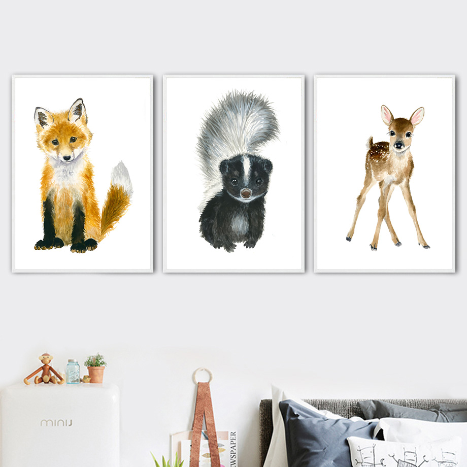 Elephant Fox Zebra Giraffe Leo - огляд і ціна Baby Zebra Nursery