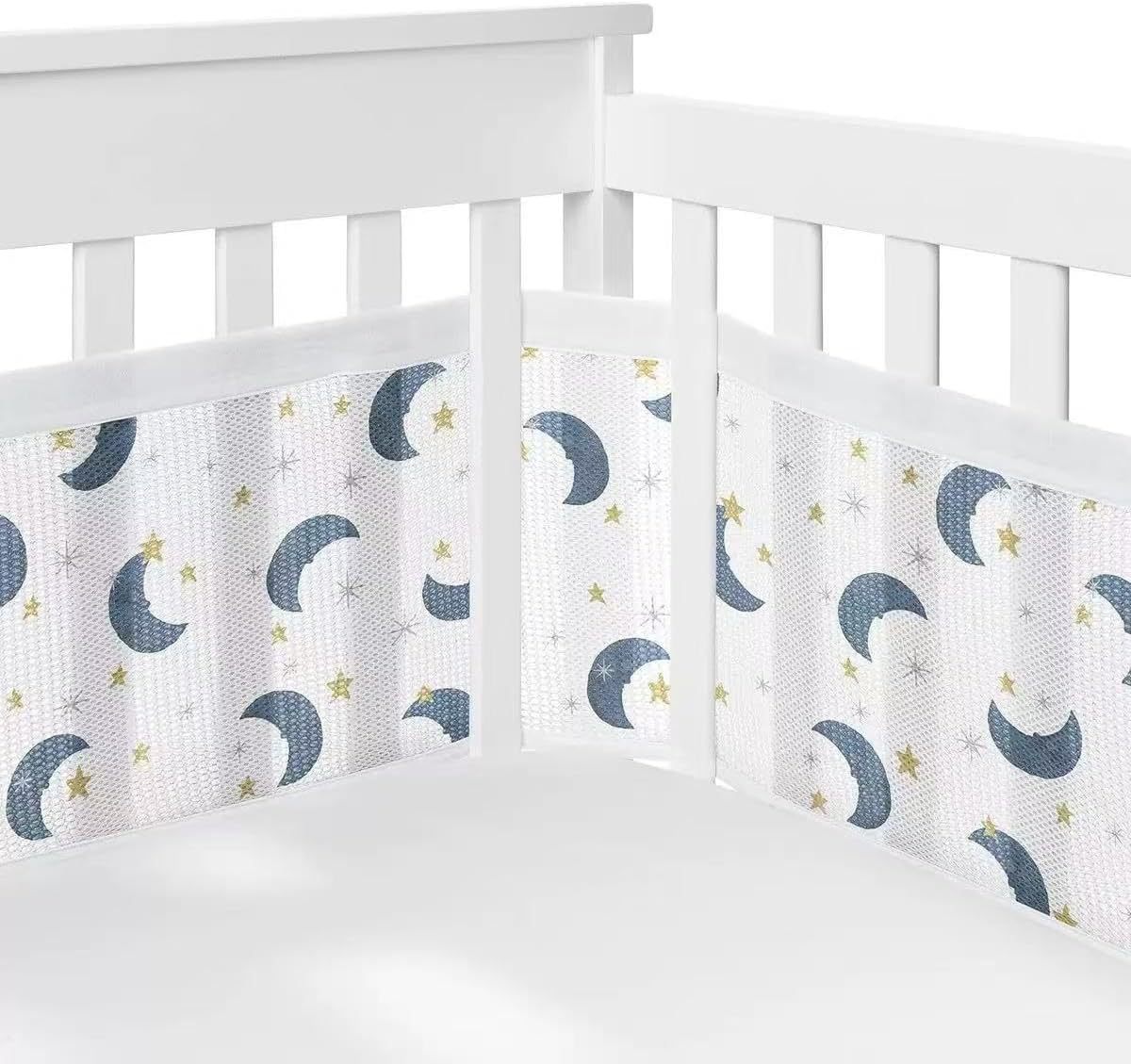 2Pcs Set Breathable Mesh Crib  - огляд і ціна Baby Nursery Sale