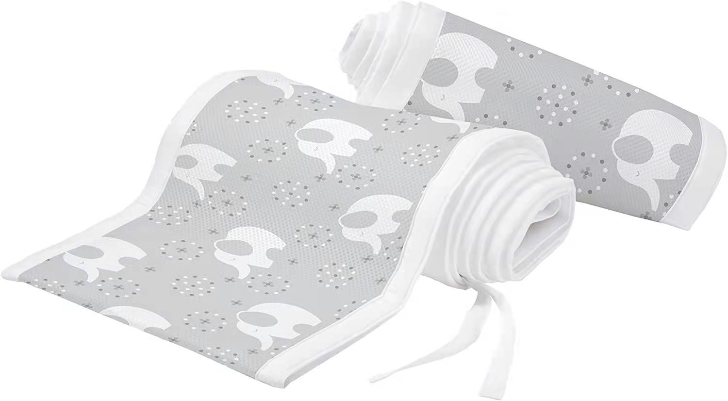 2Pcs Set Breathable Mesh Crib  - огляд і ціна Baby Nursery Sale