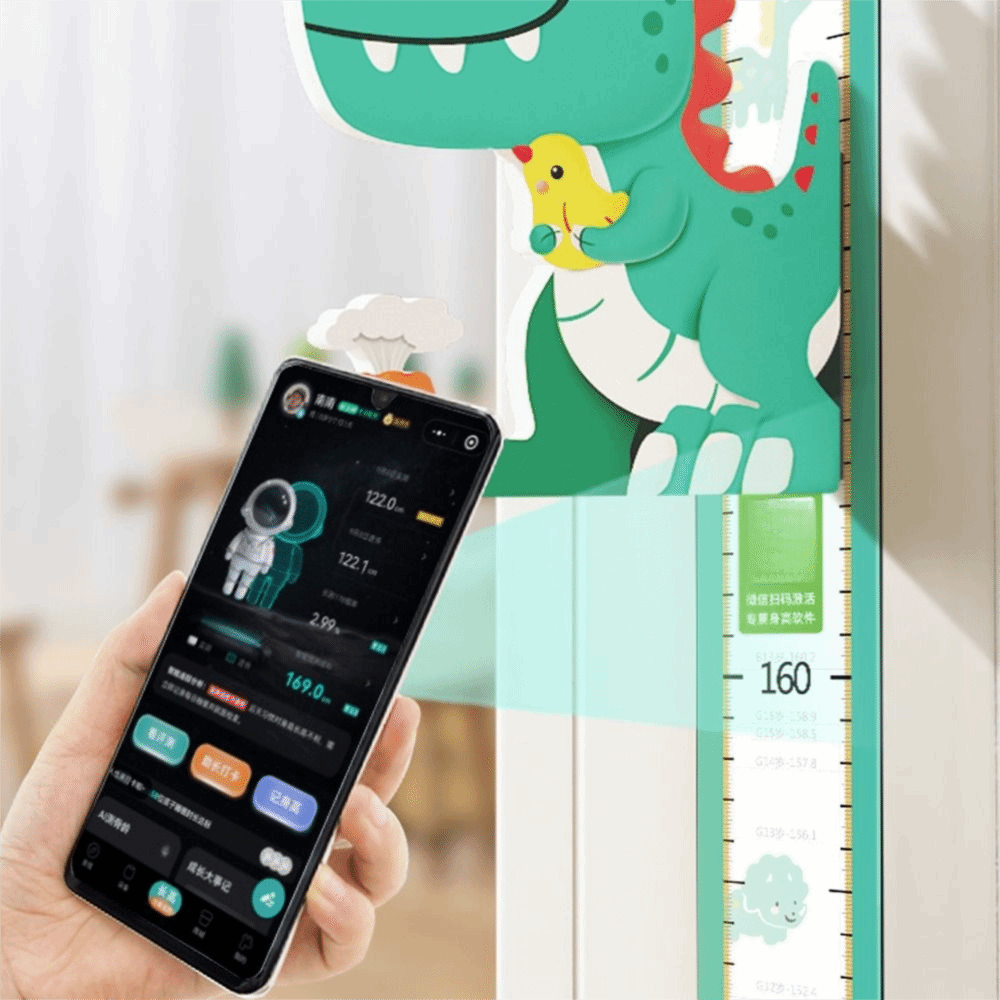 3D Cartoon Animal Children's H - огляд і ціна Growth Chart Ruler