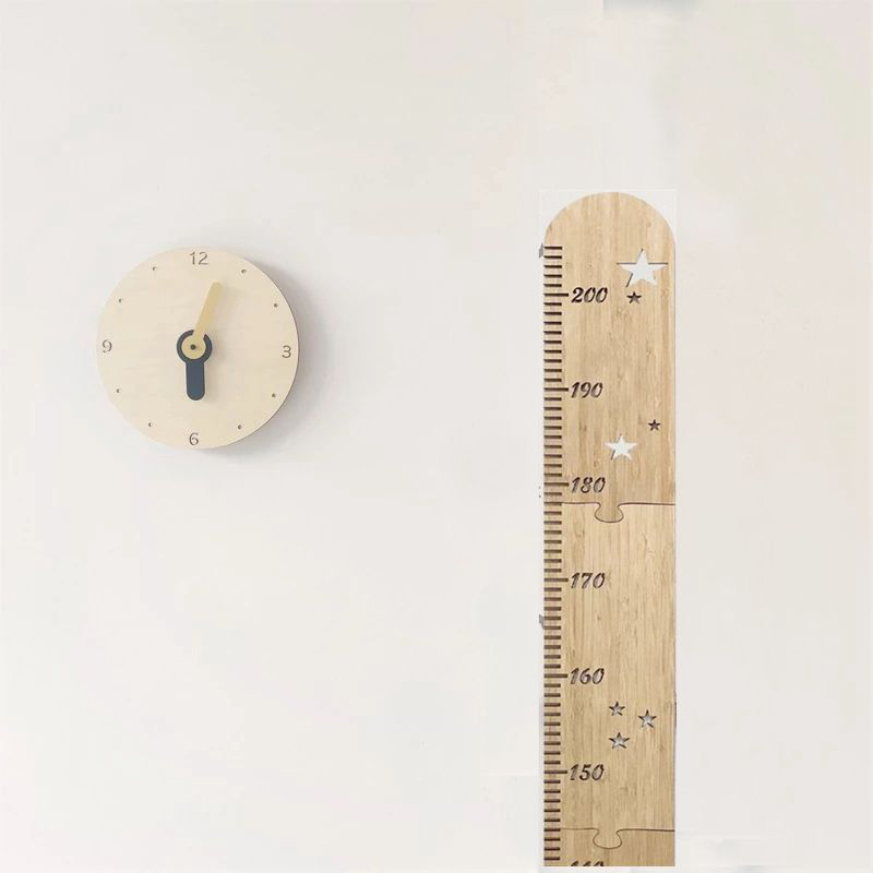 5 Sheets Nordic Wooden Kids He - огляд і ціна Growth Chart Ruler