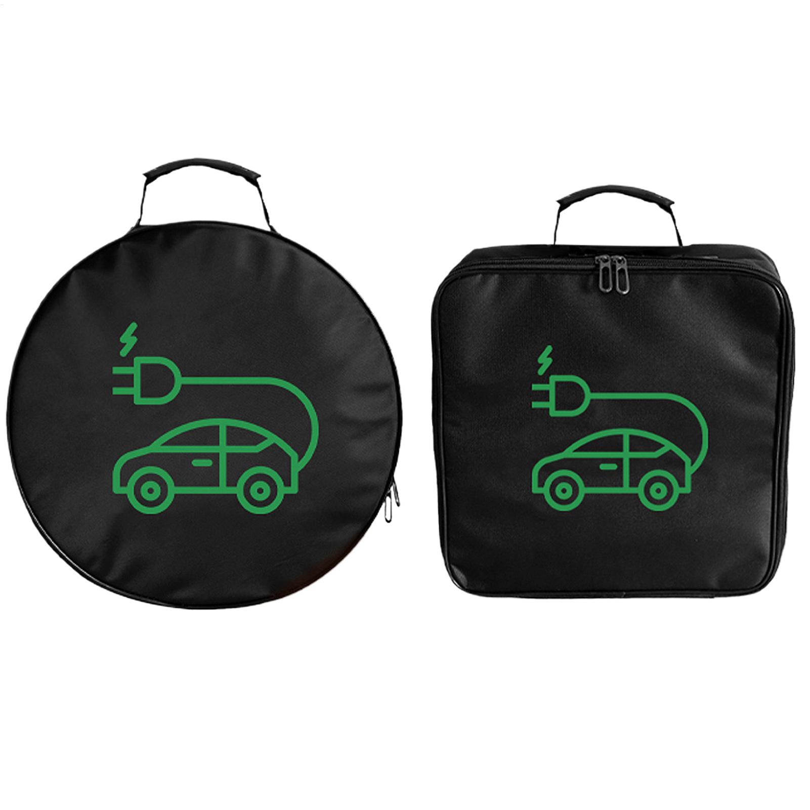 EV Charging Cable Storage Bag  - огляд і ціна Storage Basket Fabric
