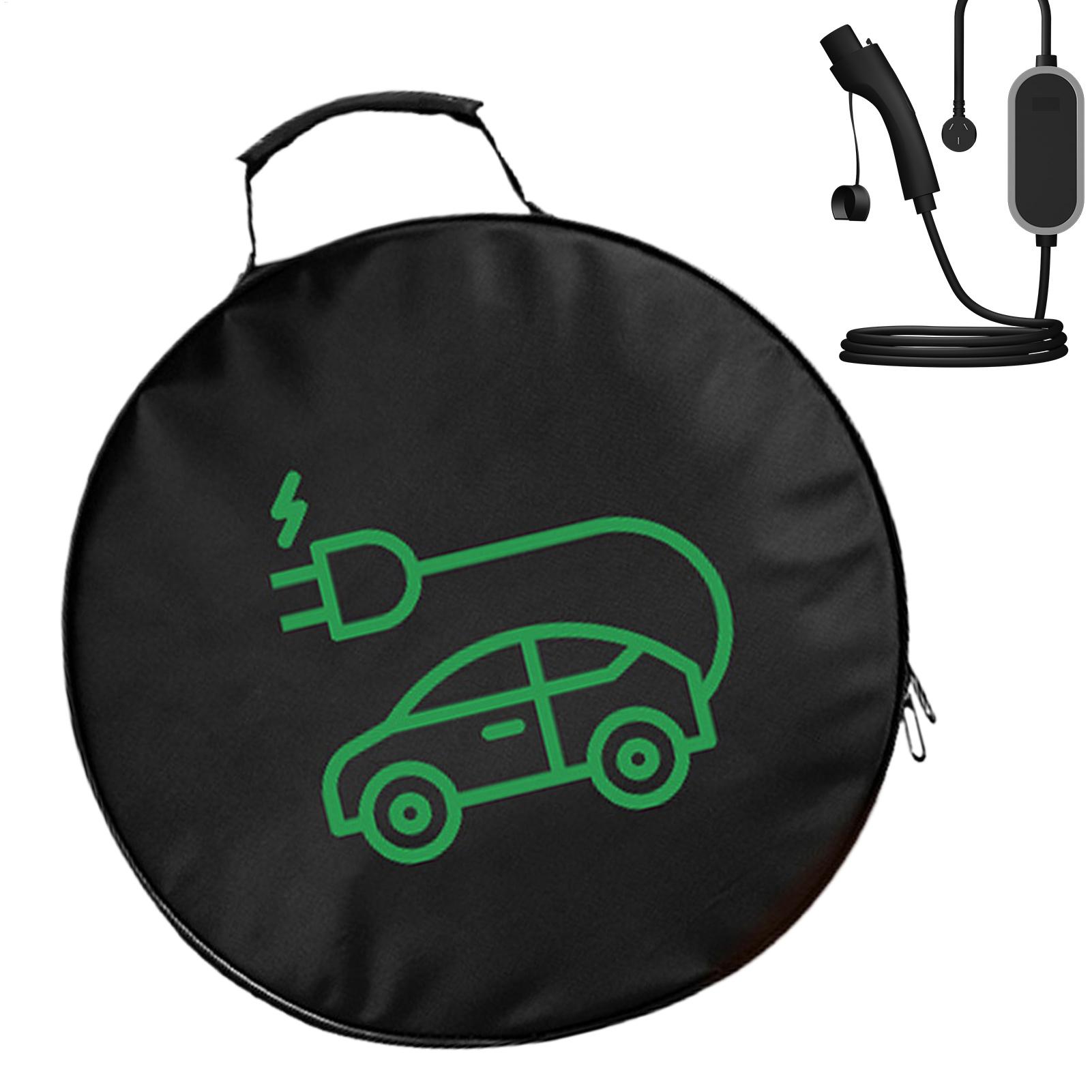 EV Charging Cable Storage Bag  - огляд і ціна Storage Basket Fabric