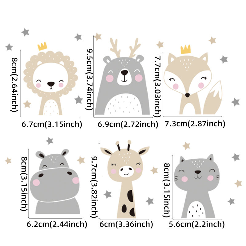 6pcs/set Boho Color Cute Smile - огляд і ціна Baby Nursery Kit