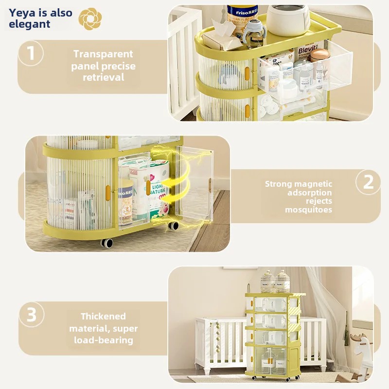 Folding Baby Storage Rack Trol - огляд і ціна Baby Nursery Hooks