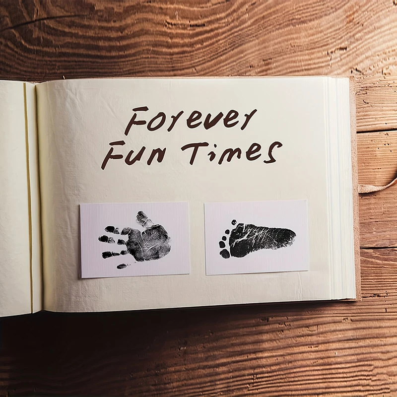 DIY Hand Footprint Kit Ink Pad - огляд і ціна Footprint Ink Kit