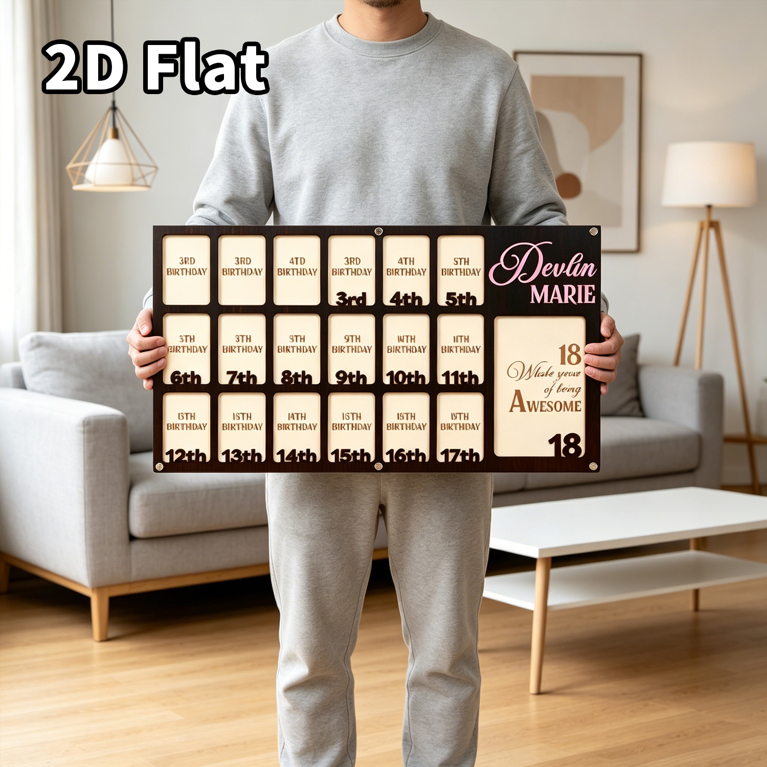 1Pc Custom Grade Photo Frame W - огляд і ціна Baby Nursery Wall