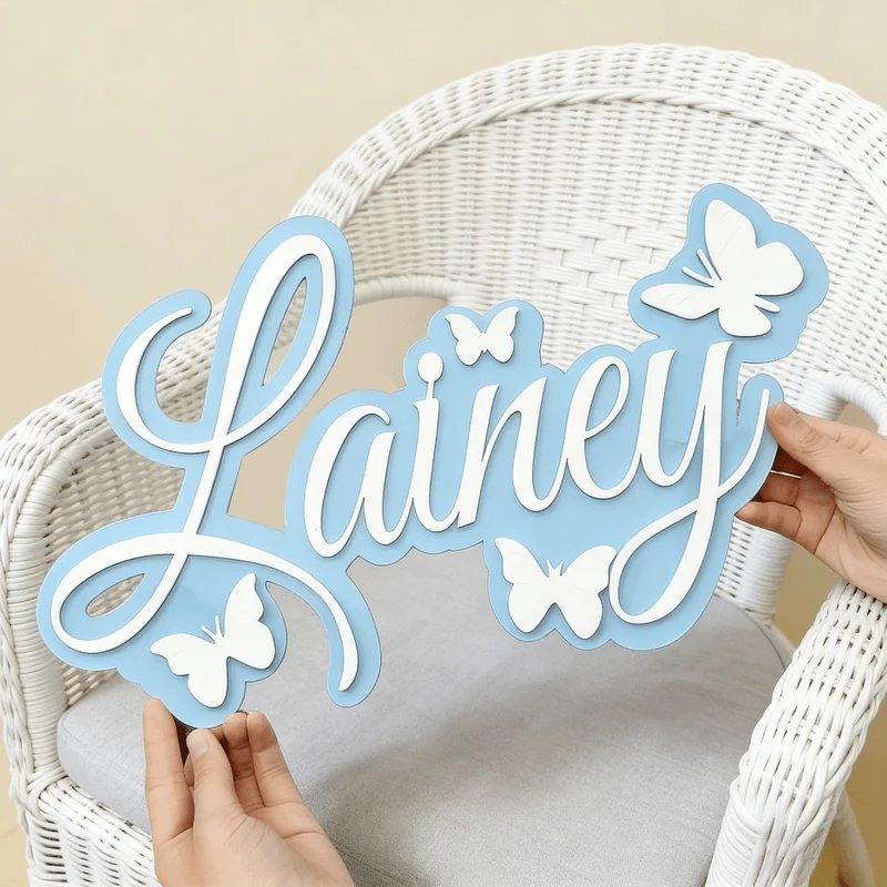 Personalized Baby Name Plaque, - огляд і ціна Baby Nursery Wall