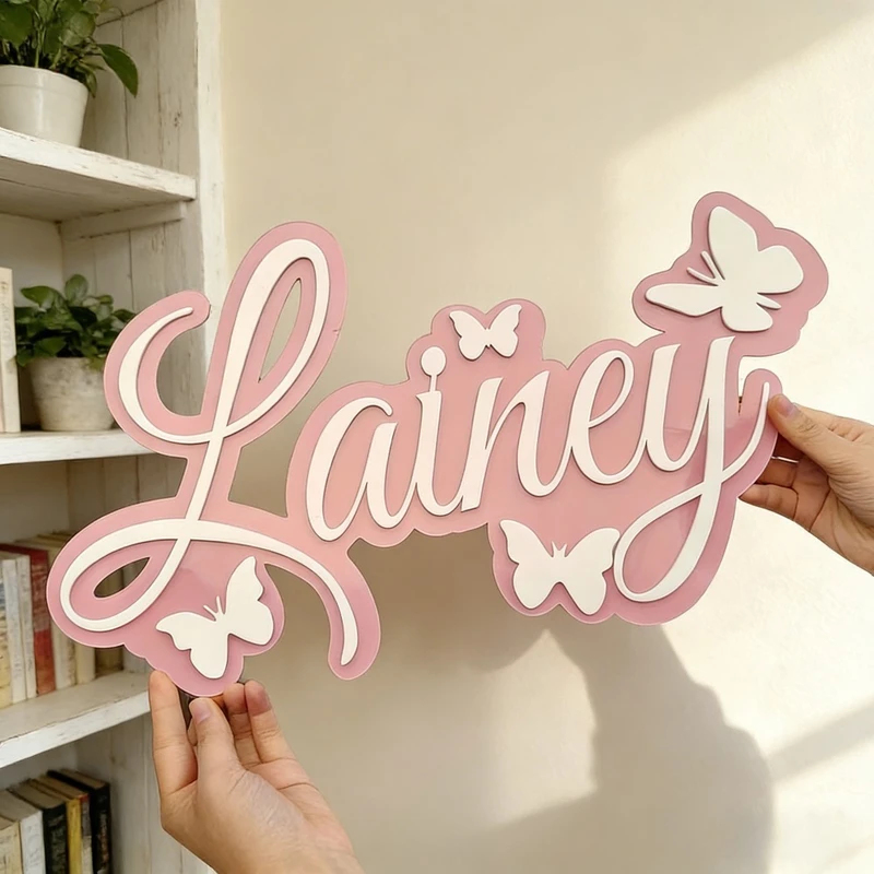 Personalized Baby Name Plaque, - огляд і ціна Baby Nursery Wall