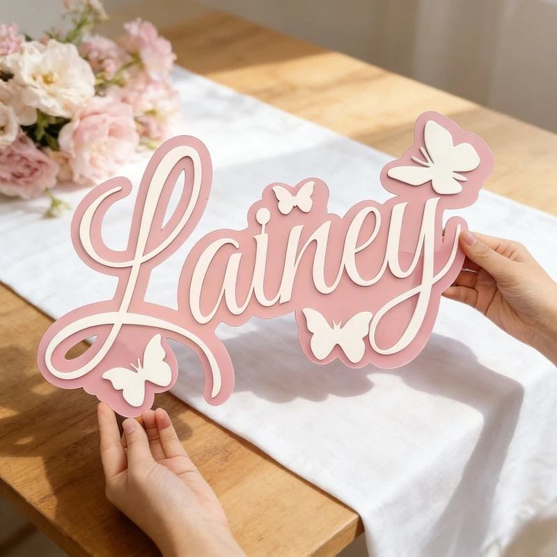 Personalized Baby Name Plaque, - огляд і ціна Baby Nursery Wall