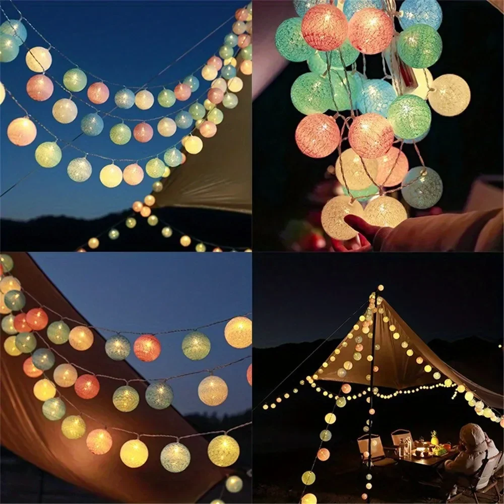 Halloween Cotton Garland Balls - огляд і ціна Baby Nursery Lamp
