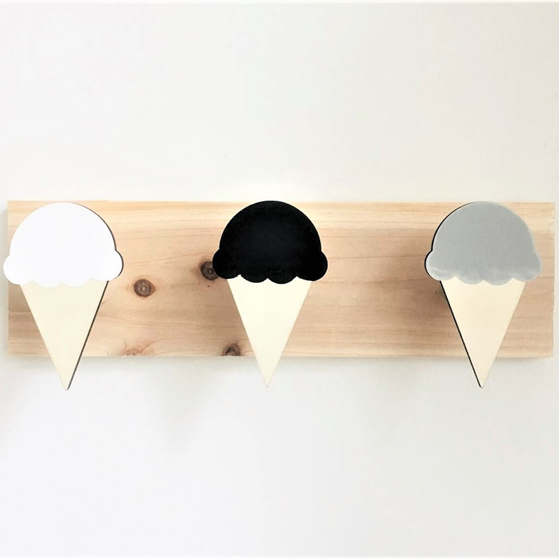 Girl Decorative Hooks Wooden W - огляд і ціна Baby Nursery Hooks