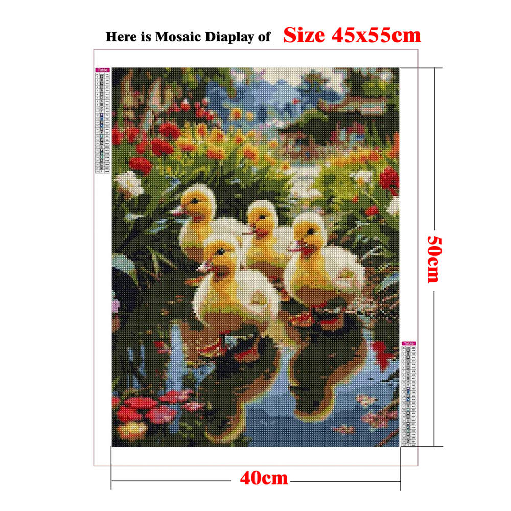 Yellow Duckling Diamond Art Ki - огляд і ціна Baby Nursery Kit