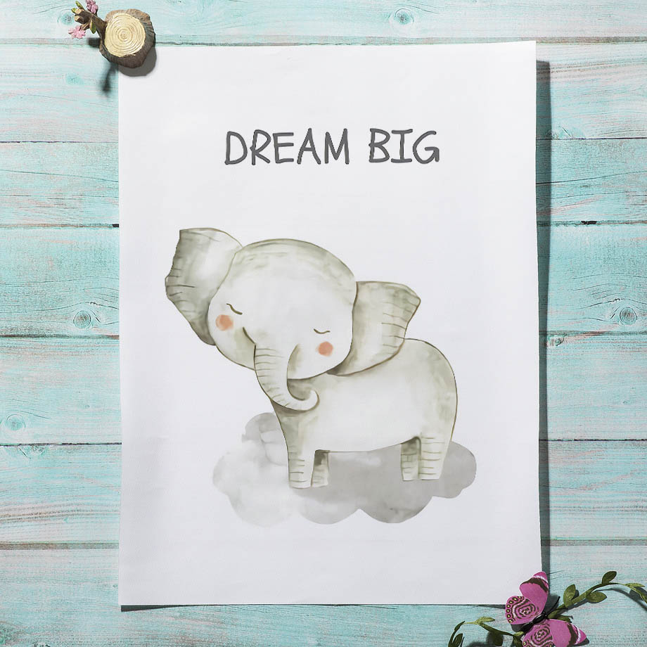 Nursery Wall Art Canvas Painti - огляд і ціна Baby Zebra Nursery
