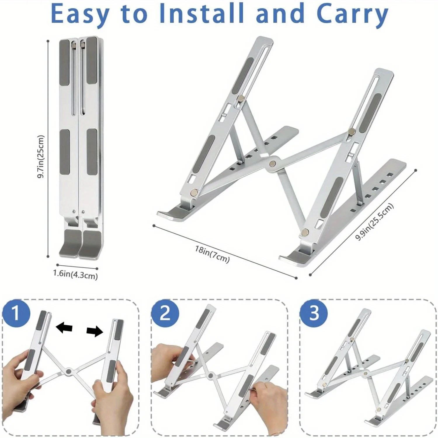 Adjustable Aluminum Laptop Sta - огляд і ціна Growth Chart Ruler