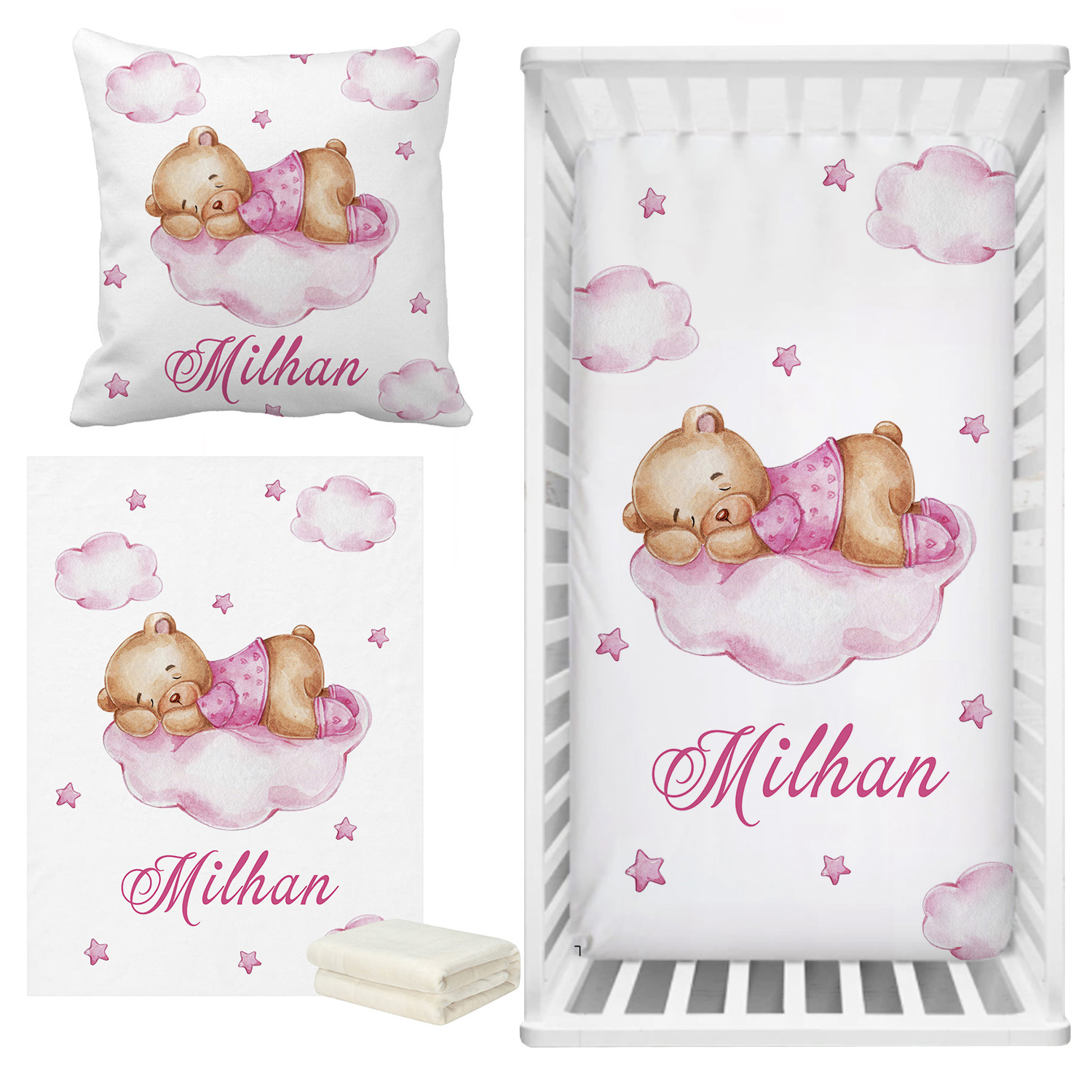 LVYZIHO Sleeping Bear Custom N - огляд і ціна Baby Nursery Sale