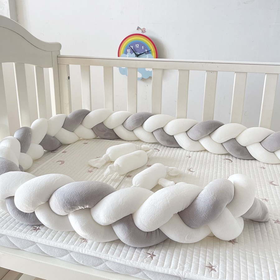 1M/2M/3M/4M Baby Braid Bumper  - огляд і ціна Baby Nursery Sale