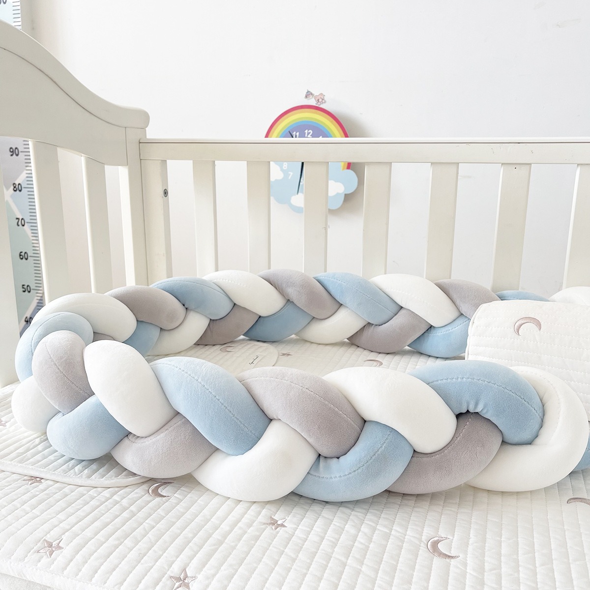 1M/2M/3M/4M Baby Braid Bumper  - огляд і ціна Baby Nursery Sale