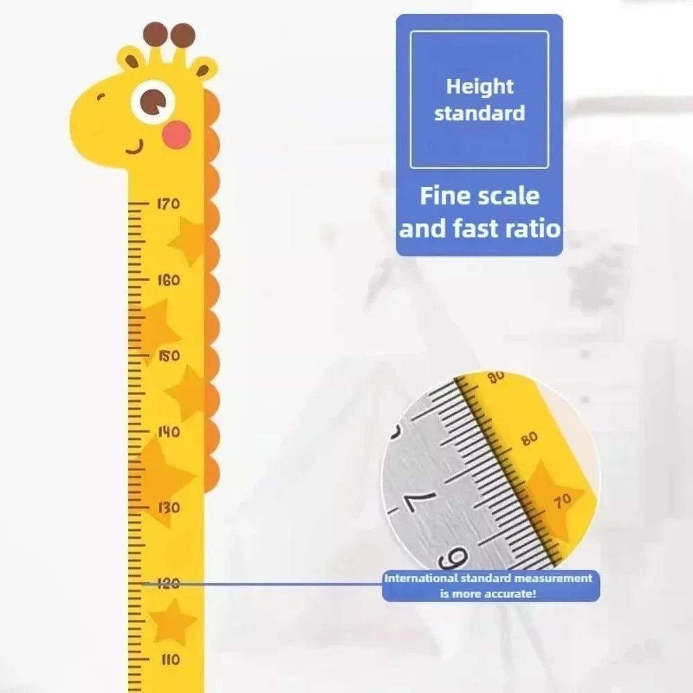 Cute Cartoon Height Sticker Un - огляд і ціна Growth Chart Ruler