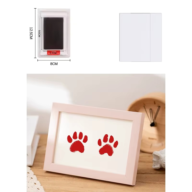 Safe Non-Toxic Pet Dog Cat Paw - огляд і ціна Footprint Ink Kit