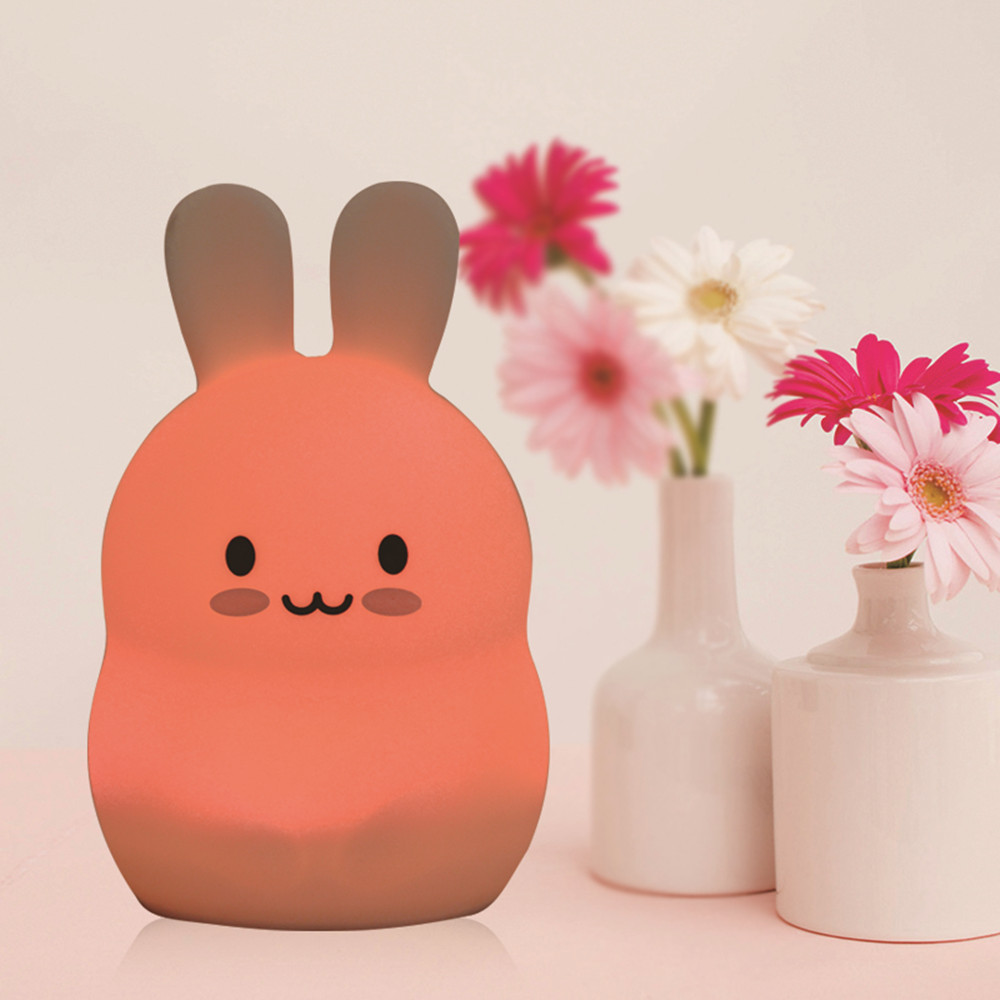 Touch Sensor Rabbit Night Ligh - огляд і ціна Baby Nursery Lamp