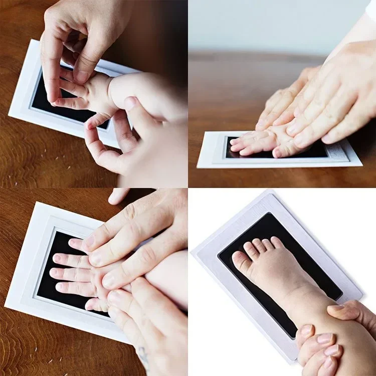 2 Set Newborn Baby DIY Hand An - огляд і ціна Footprint Ink Kit