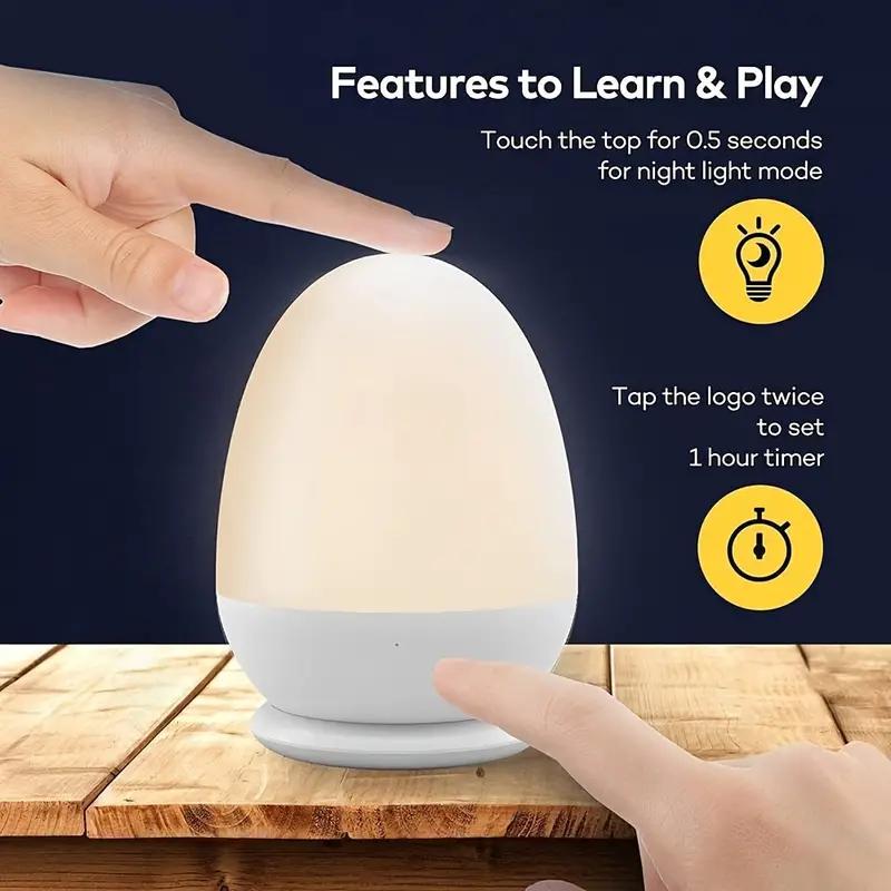 Touch Night Light for Baby Nur - огляд і ціна Baby Nursery Lamp