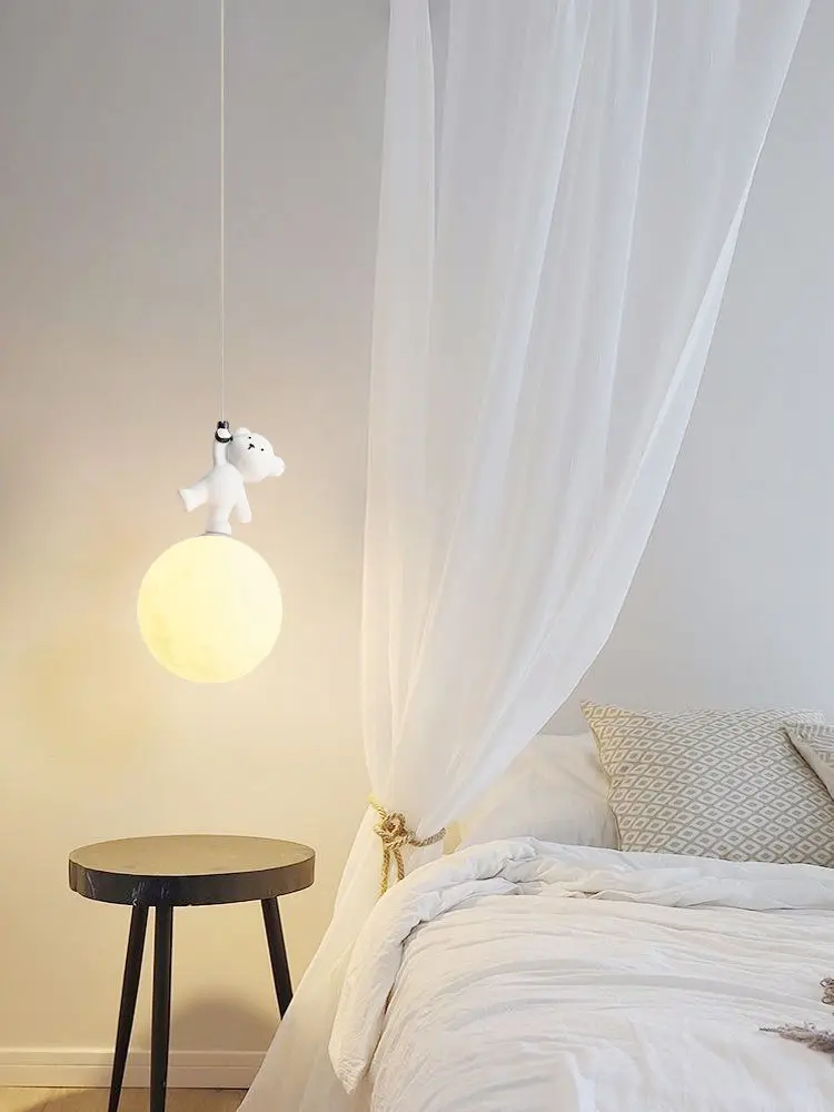 Bear Lamp Cartoon Nursery Beds - огляд і ціна Baby Nursery Lamp