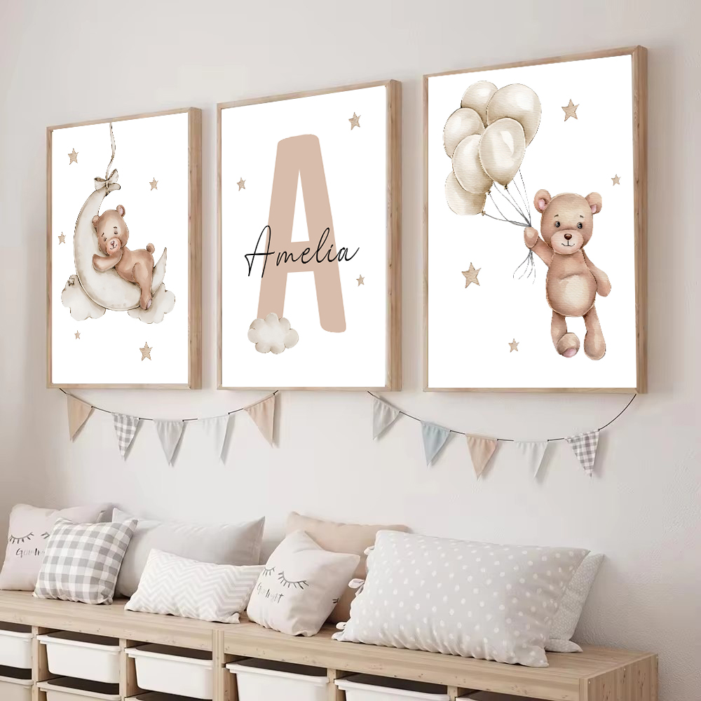 3pcs/set Customized Baby Perso - огляд і ціна Baby Nursery Kit
