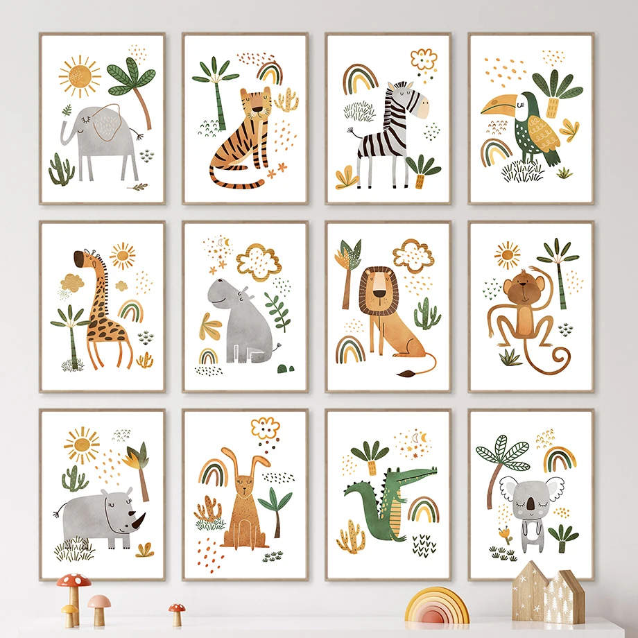 Giraffe Elephant Tiger Zebra T - огляд і ціна Baby Zebra Nursery