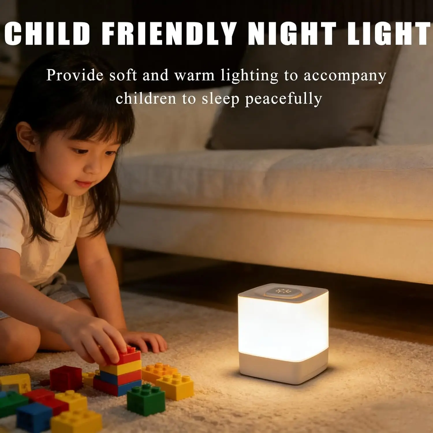 LED Night Light Bedside Lamp,T - огляд і ціна Baby Nursery Lamp