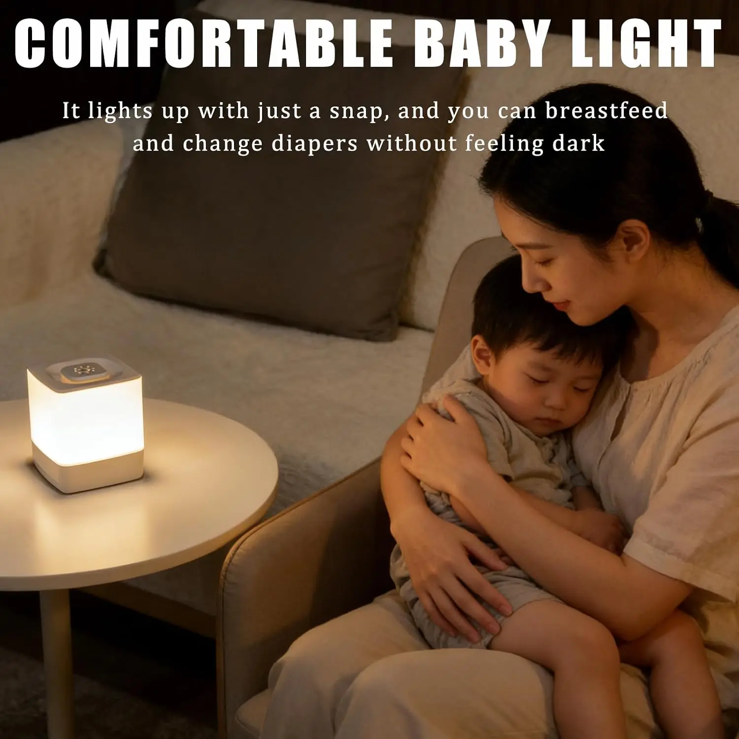 LED Night Light Bedside Lamp,T - огляд і ціна Baby Nursery Lamp