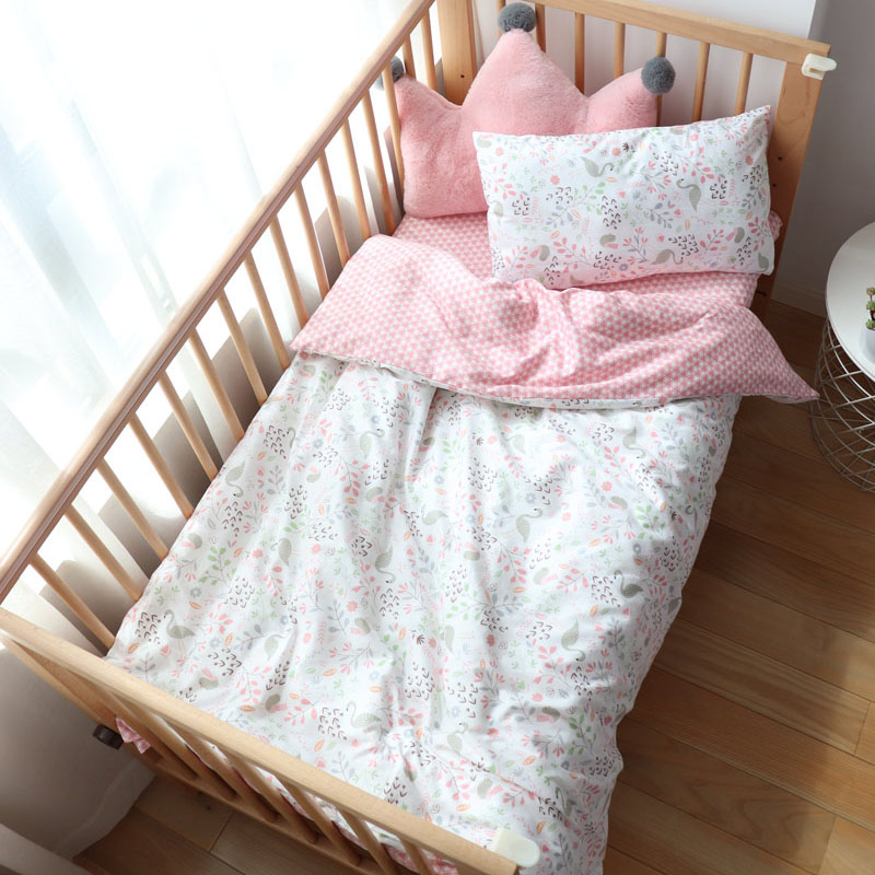 3 Pcs Baby Crib Bedding Set Co - огляд і ціна Baby Nursery Sale