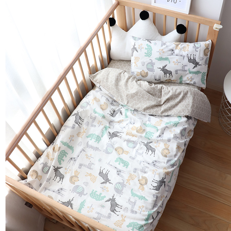 3 Pcs Baby Crib Bedding Set Co - огляд і ціна Baby Nursery Sale