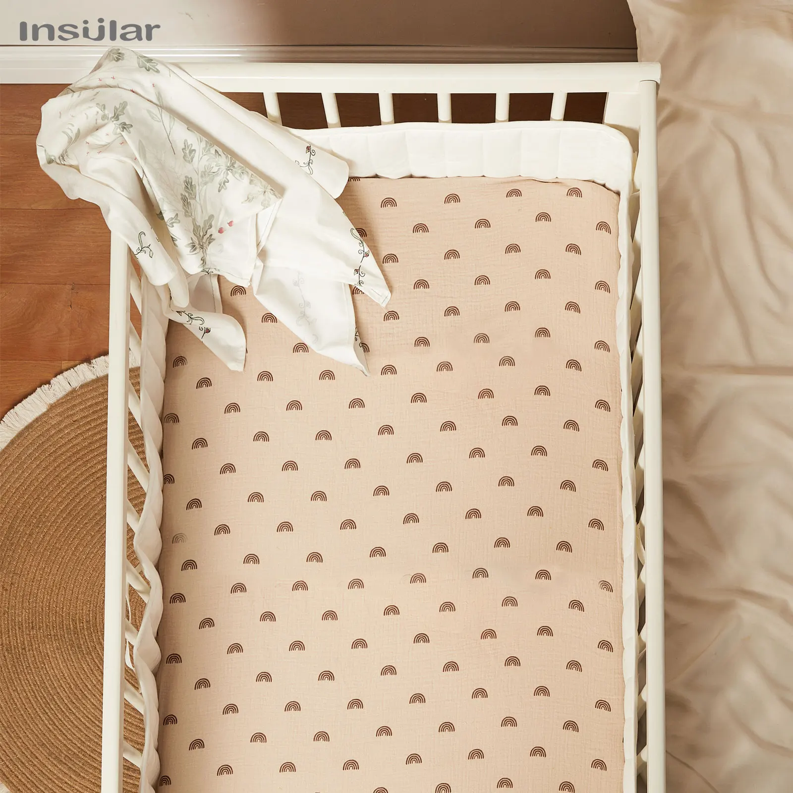 130*70cm Crib Fitted Sheets So - огляд і ціна Baby Nursery Sale