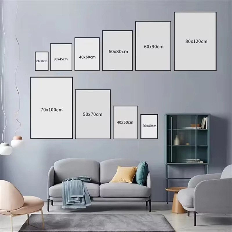 1pc frameless Funny Animals Ra - огляд і ціна Baby Nursery Posters