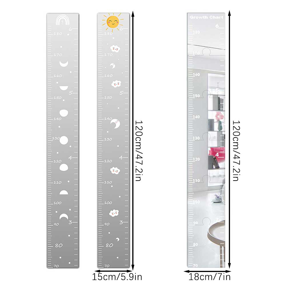 Growth Chart Mirror For Kids M - огляд і ціна Growth Chart Ruler