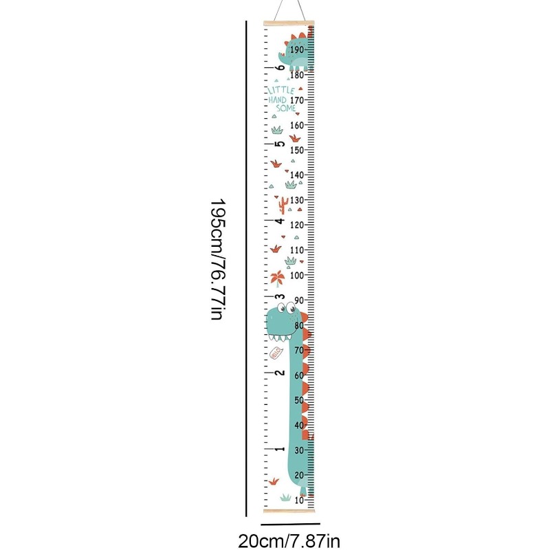 Kids Height Growth Chart Dinos - огляд і ціна Growth Chart Ruler