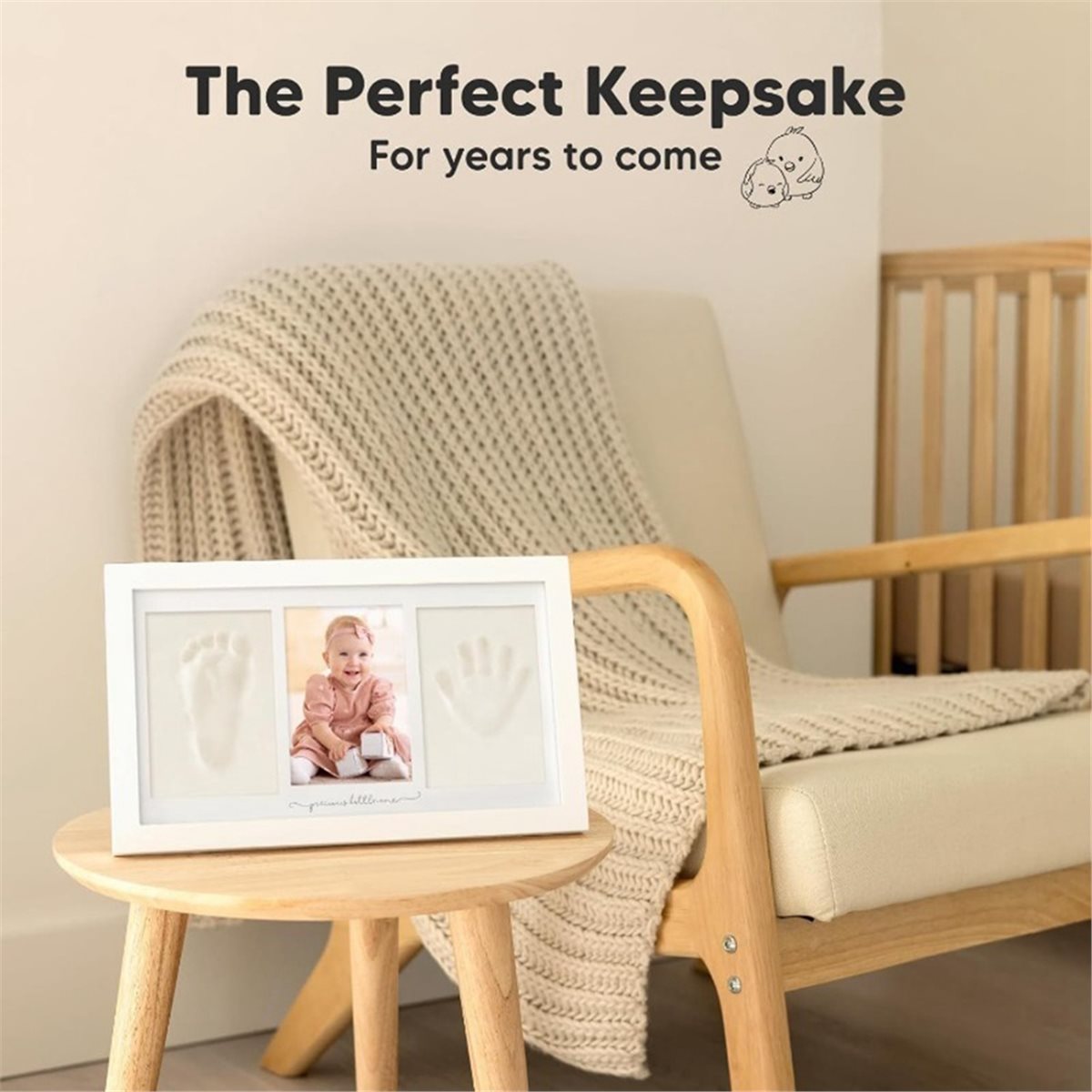 Y69A Baby Handprint & Footprin - огляд і ціна Baby Nursery Kit