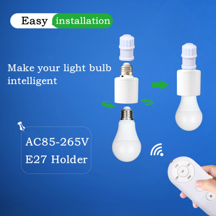 E27 60W Wireless Remote Contro - огляд і ціна Baby Nursery Lamp