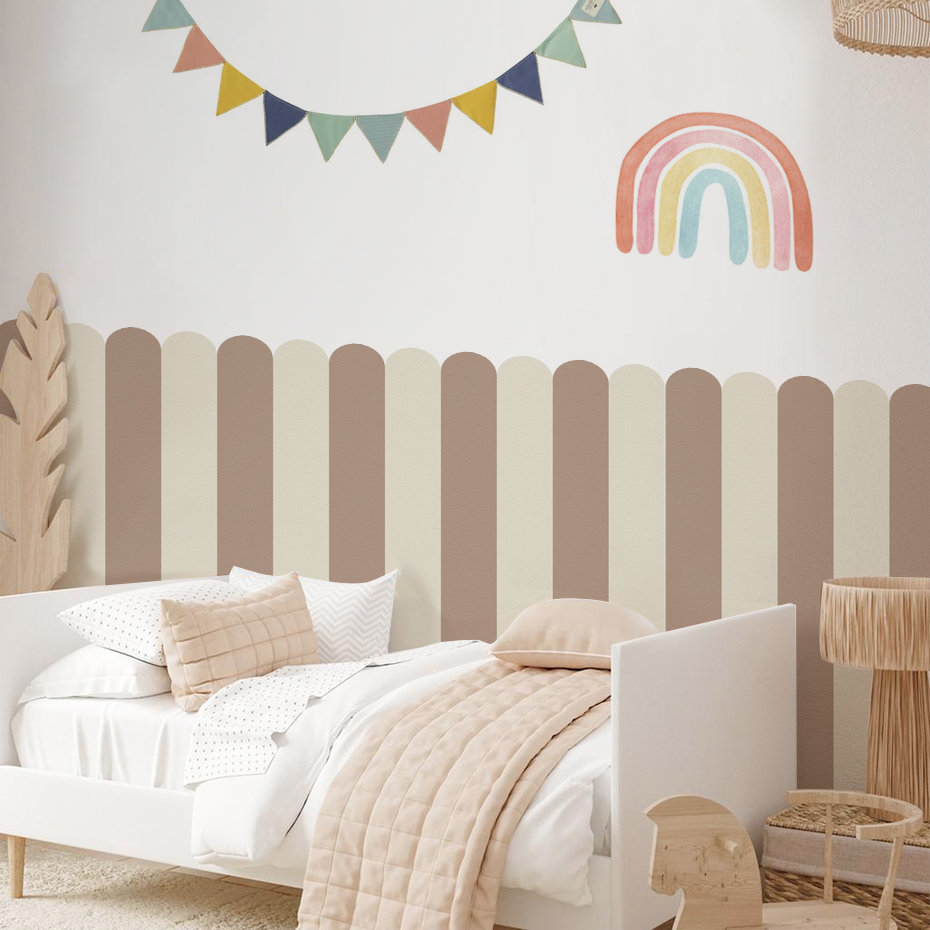 Multicolor Vertical Striped Ar - огляд і ціна Baby Nursery Wall