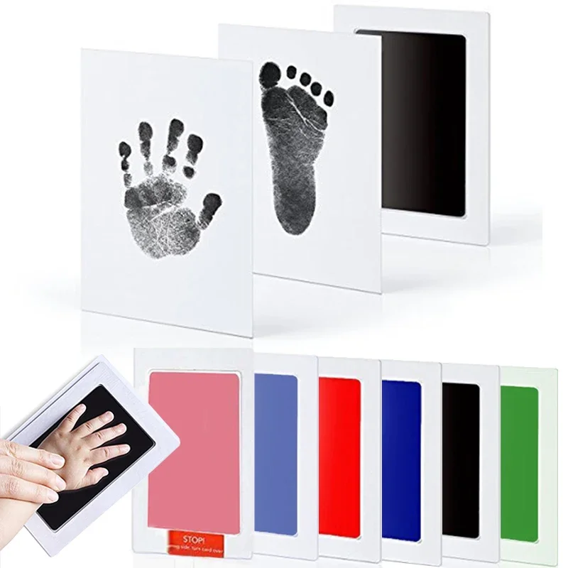 Safe Non-toxic Baby Footprints - огляд і ціна Footprint Ink Kit
