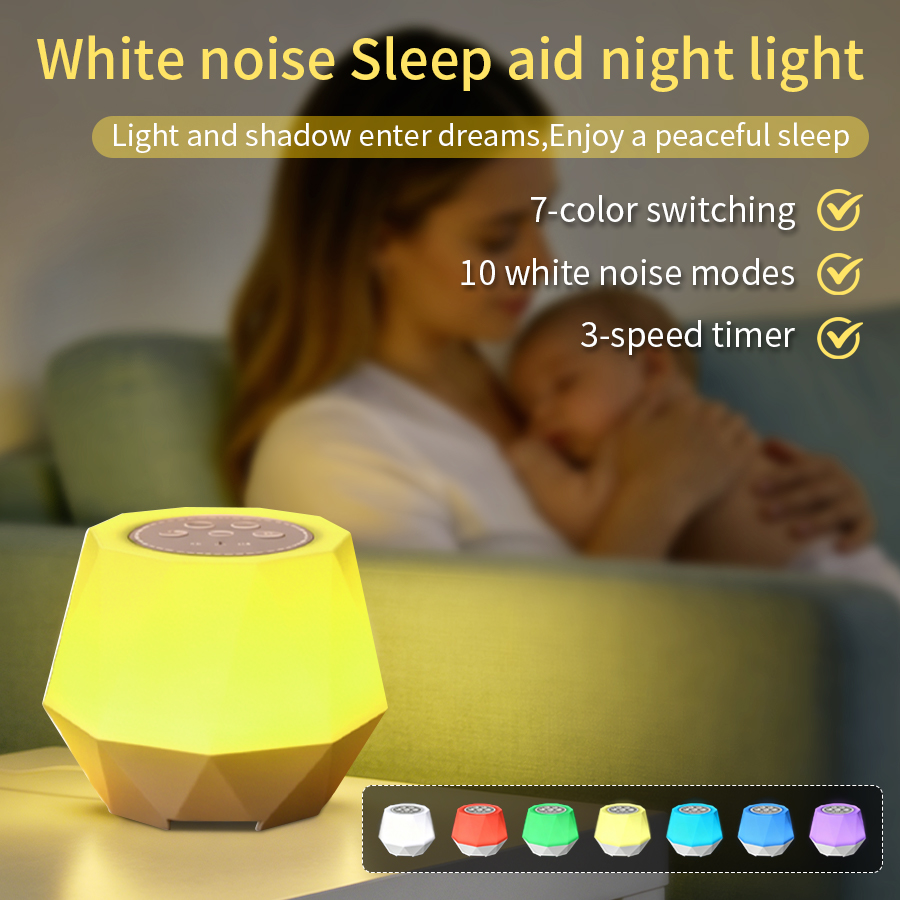 White Noise Function Night Lig - огляд і ціна Baby Nursery Lamp